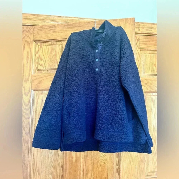 Aerie - Sherpa Pullover Sweater - Picture 7 of 10